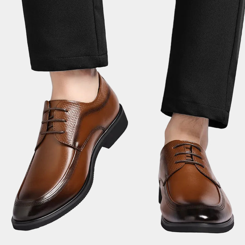 Brandon | Oxford din piele lucioasă