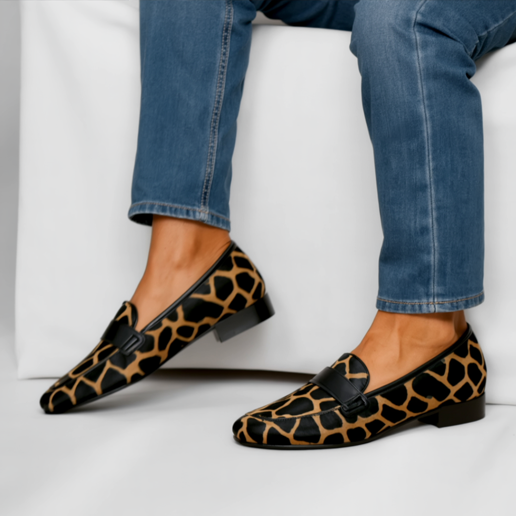 Mănuși Leopard Mary - Încălțăminte confortabilă pentru femei
