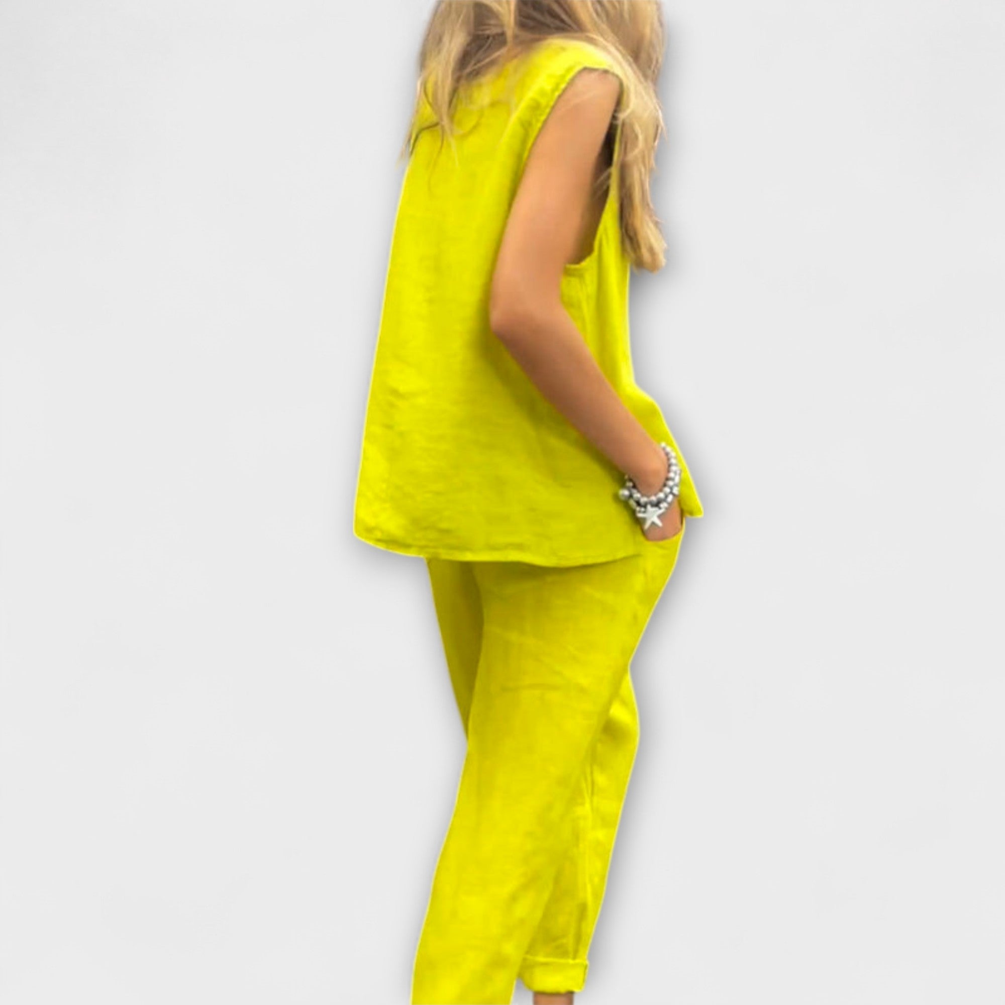 Jennifer - Outfit lejer din bumbac și in