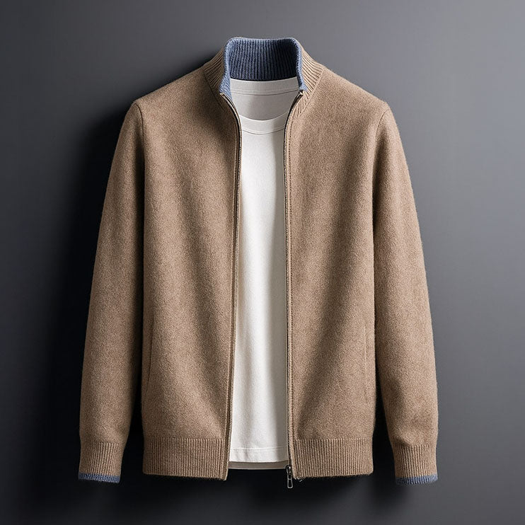 Marzini | Cardigan tricotat cu fermoar