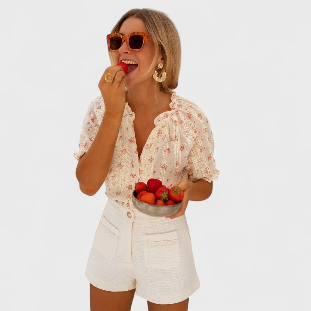 Barbora - Bluză Florală