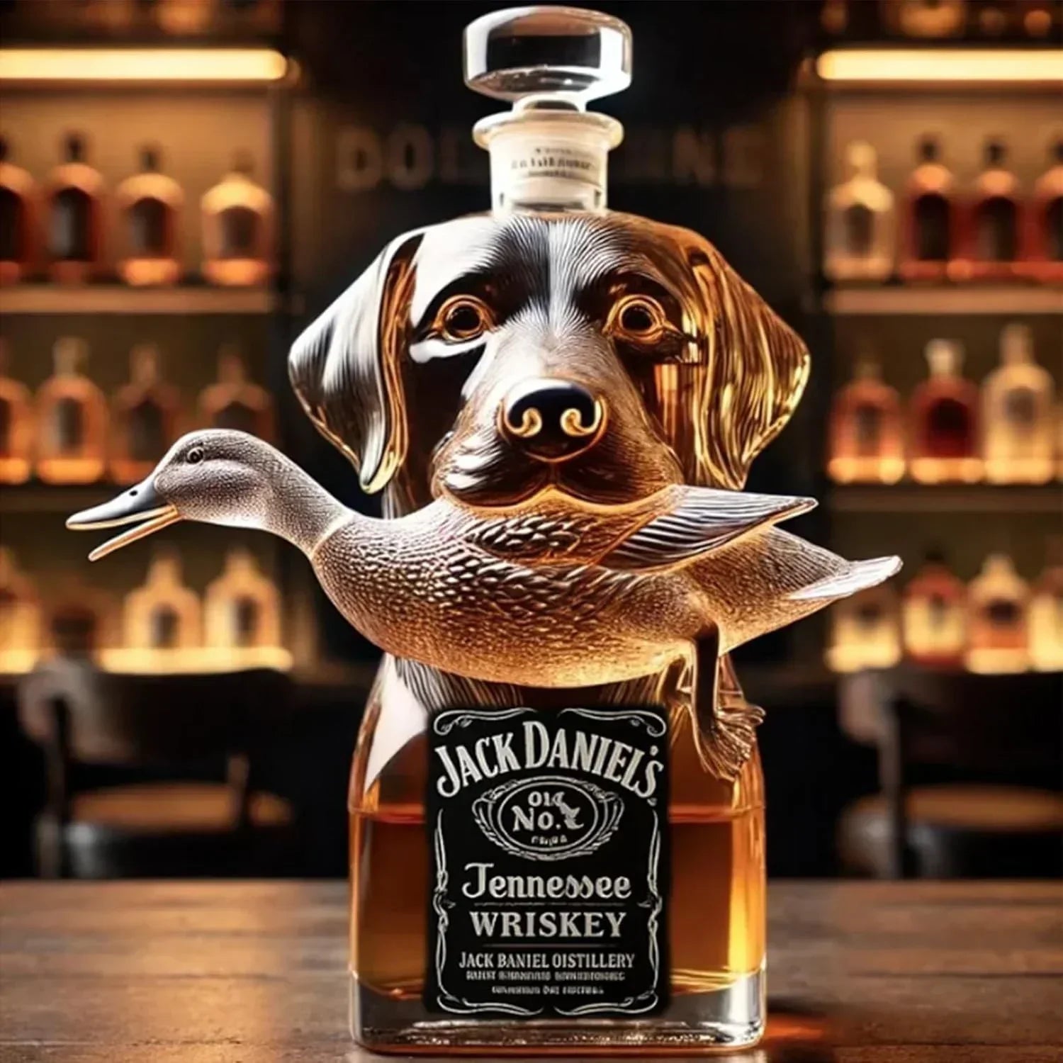 Sticlă de Whisky Rață Sălbatică