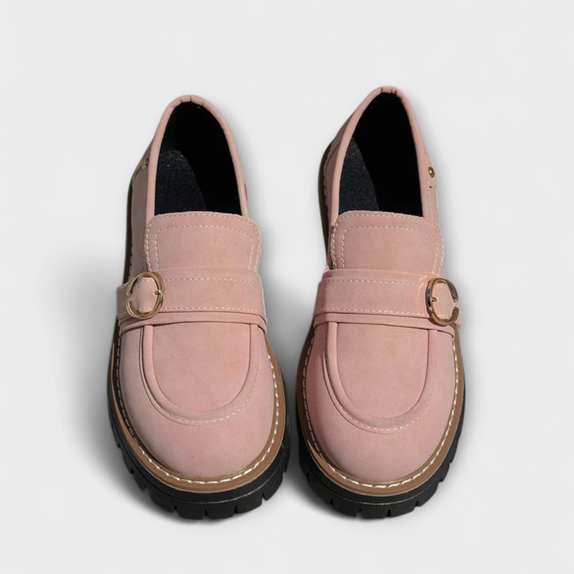 Dimitra - Mocasi casual cu vârf rotund - Construcție confortabilă