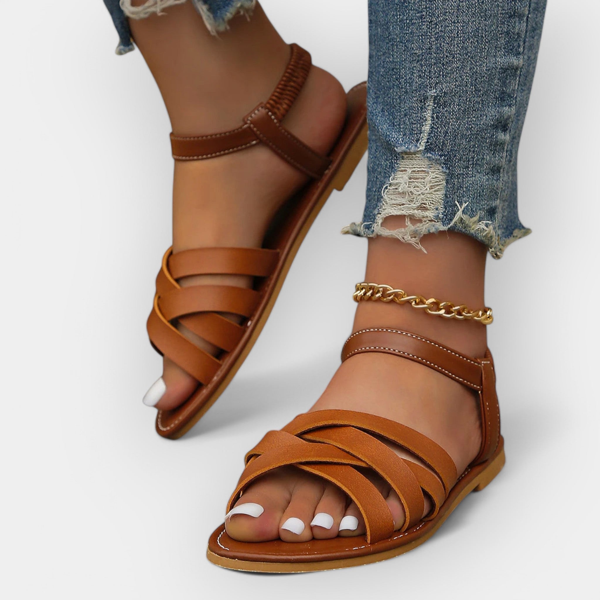 Sandale Handmade cu Curele