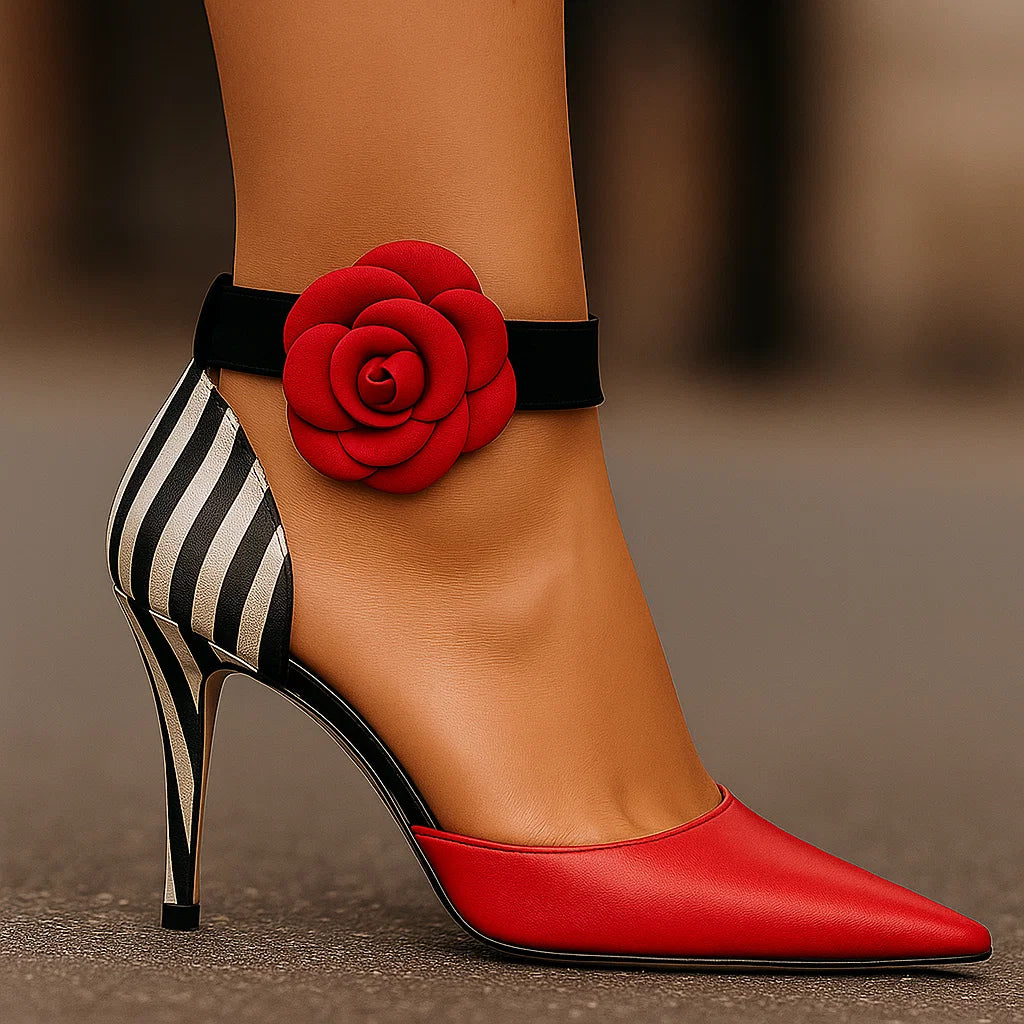 Olympia - Pantofi cu eleganță florală