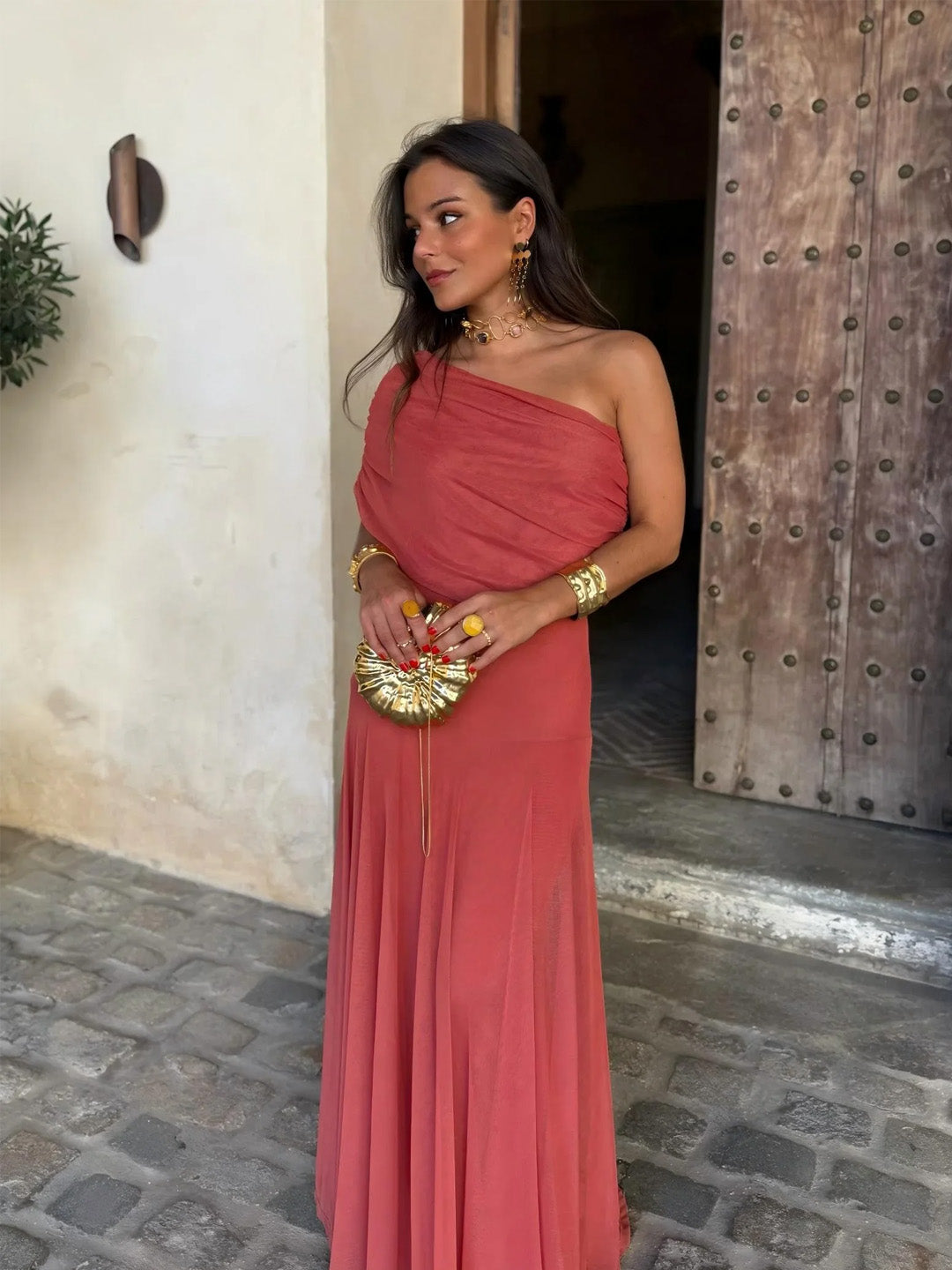 GIORGINA - Rochie lungă de designer
