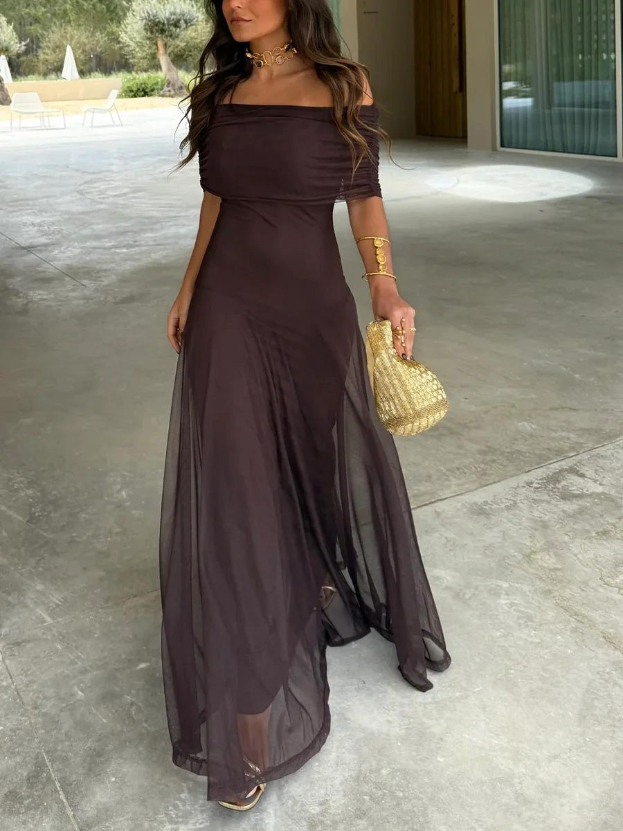 GIORGINA - Rochie lungă de designer
