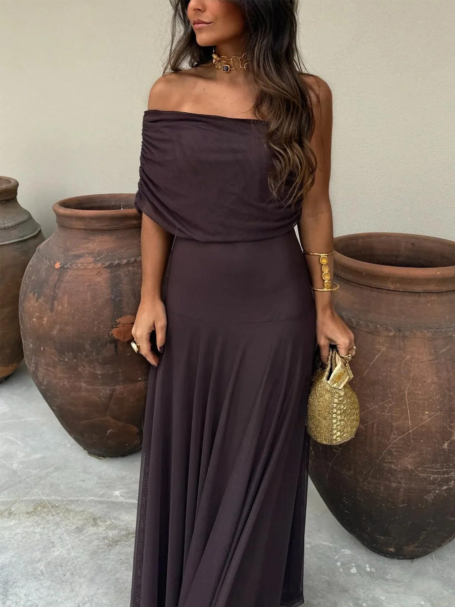 GIORGINA - Rochie lungă de designer