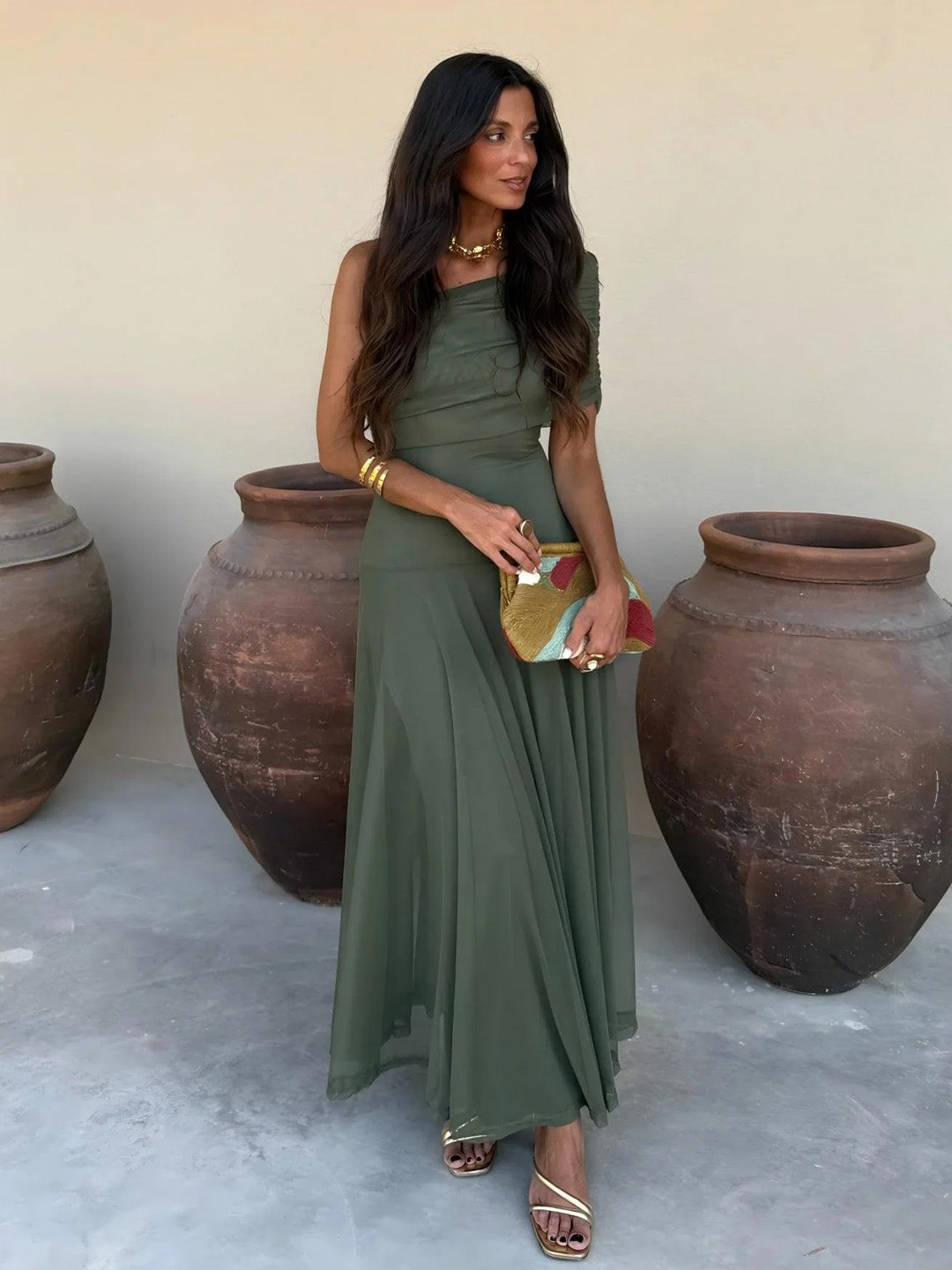 GIORGINA - Rochie lungă de designer