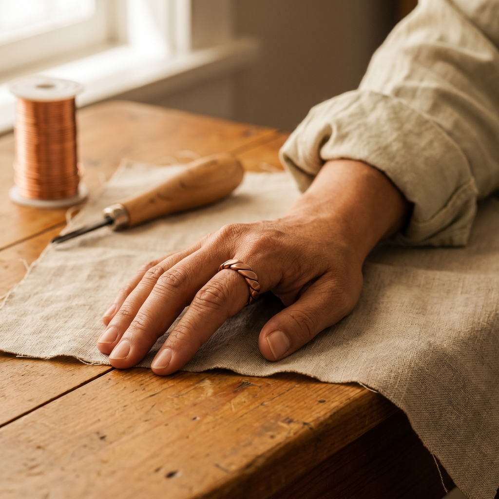 Inel din cupru Alorin's Knap