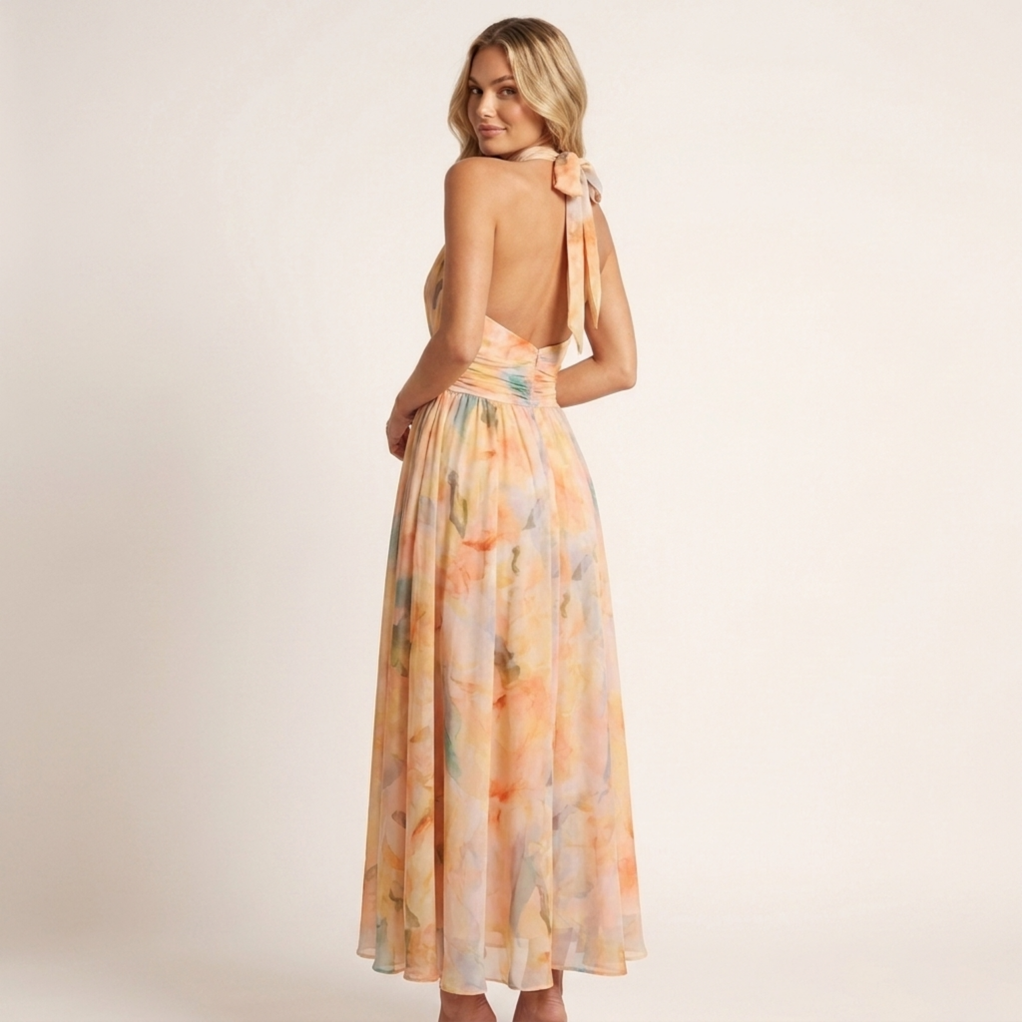 Elena - Maxi-dressing cu model