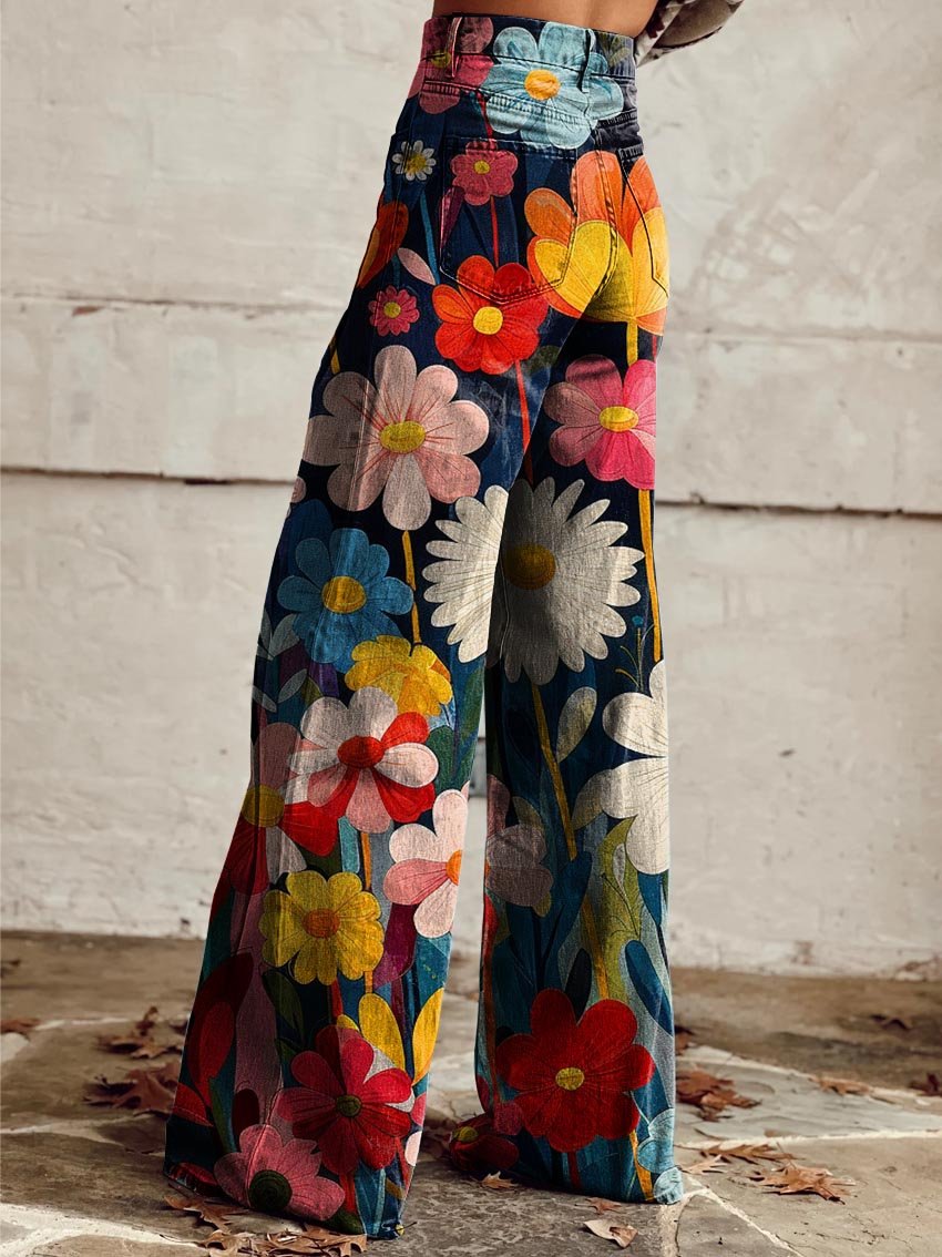 Karina - Pantaloni boho eleganți