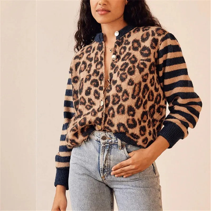 Pulover Ferocia Leopard