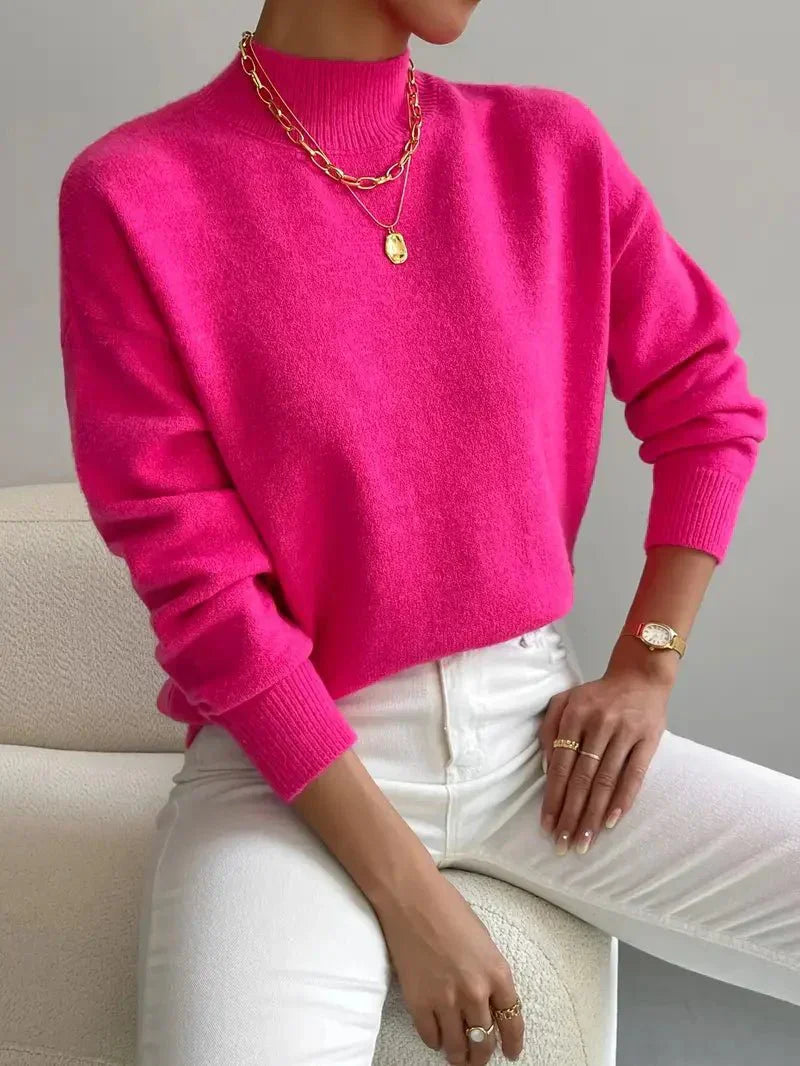 Marilena | Pulover elegant cu guler rulat