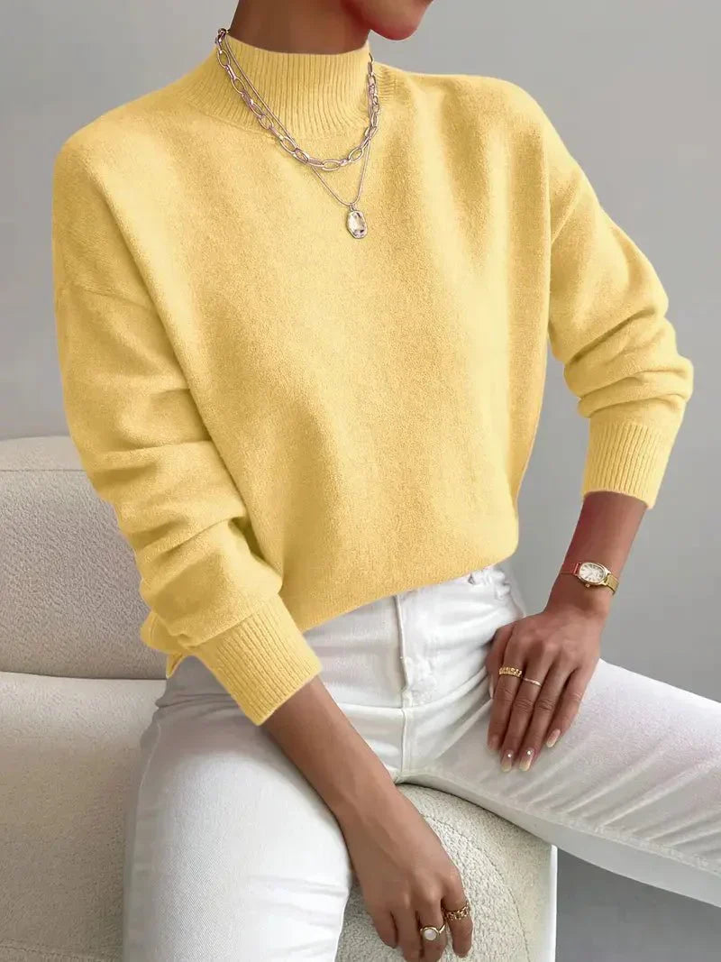Marilena | Pulover elegant cu guler rulat