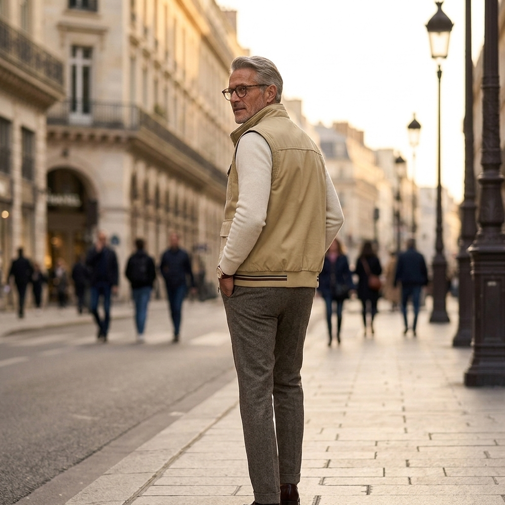 Milano - Vestă elegantă pentru bărbați