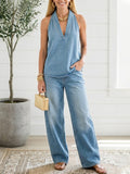 Ivy™ | Set din două piese din denim vintage