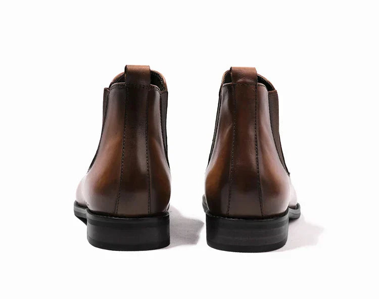 Blake™ | Bottines Chelsea în cuir raffiné