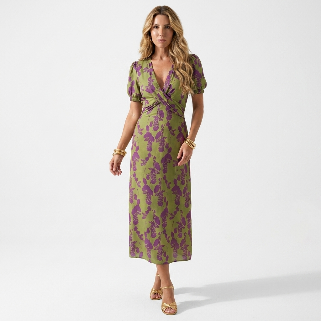 Lara - Rochie cu flori