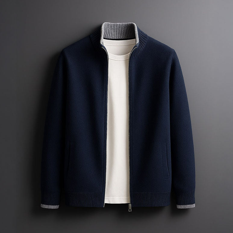 Marzini | Cardigan tricotat cu fermoar